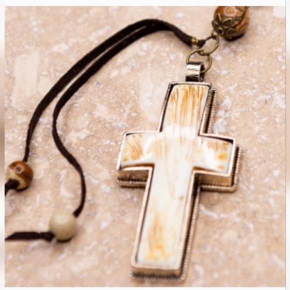 Blind Faith Double Sided Cross Necklace - Picture 4 of 5